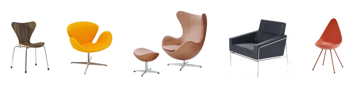 Arne Jacobsen Furniture Designs