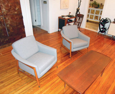 Folke Ohlsson chairs reupholstered