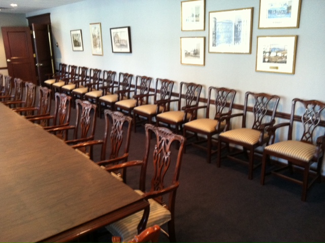 IIB Conference Room After Reupholstery
