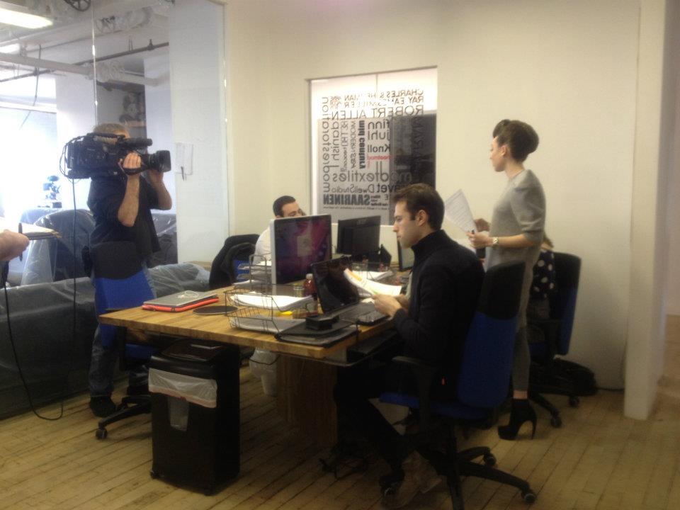 Film Crew At MOD Restoration