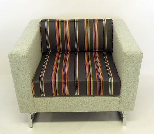 Modern Chair Reupholstered