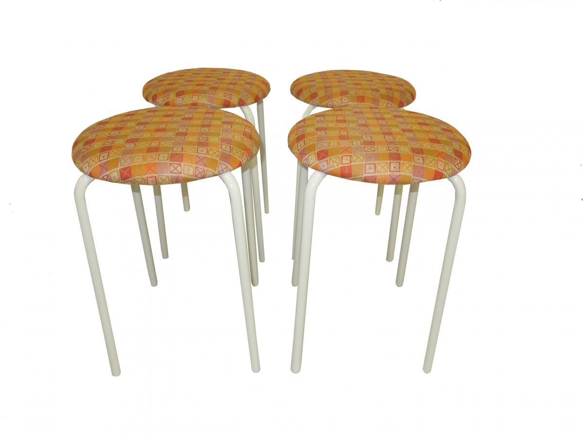 Stools in Eames Crosspatch