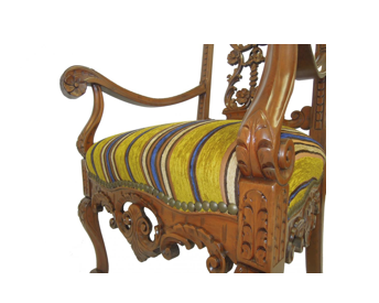 Toned Stain Chair Refinishing