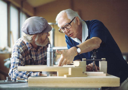 Hans Wegner Working at PP Mobler