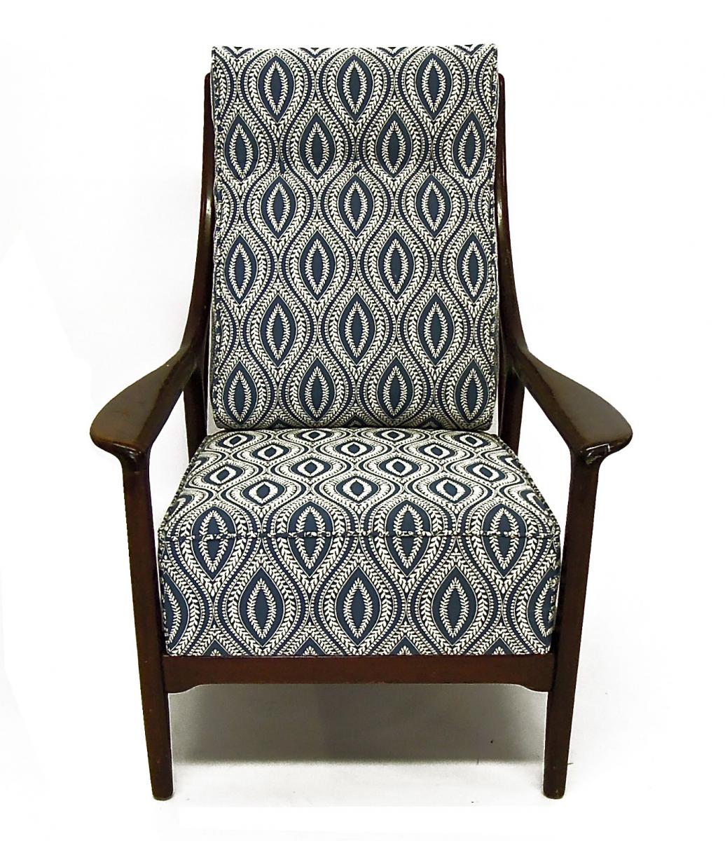 Mid Century Reclining Danish Chair