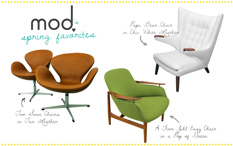 Spring Reupholstery Favorites by Mod